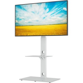 BONTEC Soporte TV Pie para TV de 30-70 Pulgadas de Plasma LED OLED LCD, Ajustable en Altura, Soporte TV Suelo con Estantes de