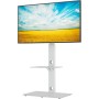 BONTEC Soporte TV Pie para TV de 30-70 Pulgadas de Plasma LED OLED LCD, Ajustable en Altura, Soporte TV Suelo con Estantes de