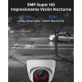 Reolink 5MP Kit Cámaras de Vigilancia PoE, con 4X 5MP Detección de Personas/Vehículos Cámaras IP PoE Exterior y 8CH 4K NVR con