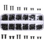Chstarina 240 Piezas Kit de Tornillos de Ordenador 12 tamaños Surtidos - M2 M2.5 M3 Tornillos de Computadora Portátil Tornillos