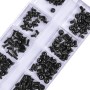 Chstarina 240 Piezas Kit de Tornillos de Ordenador 12 tamaños Surtidos - M2 M2.5 M3 Tornillos de Computadora Portátil Tornillos