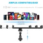 Zoeley Soporte Tablet, Soporte para Teléfono Móvil Multiángulo Flexible con Cuello de Cisne Brazo, Soporte Móvil para iPad
