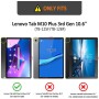 Gerutek [2 Piezas] Protector Pantalla para Lenovo Tab M10 Plus 3rd Gen 10,61 Pulgadas 2022, (TB-125F/128F), 9H, Ultra
