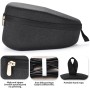 Hzycwgone Funda para Playstation 5 - Auriculares inalámbricos Pulse Elite,Estuche de Viaje Bolsa con Ranura Magnética para PS5