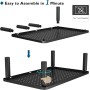 BONTEC Soporte Monitor de Ergonómico (L368 x W231mm), Elevador Monitor de Metal de Calidad, Soporte Monitor con Tres Niveles de