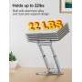 Tounee Soporte Portátil Altura Ajustable de hasta 21 Pulgadas, Soporte Ergonómico Ordenador Portátil con Base Giratoria de 360