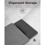 Lenovo Funda para portátil de Yoga de 14,5 Pulgadas, Cierre magnético, Delgada y Ligera, Fabricada con Materiales reciclados,