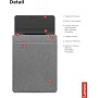 Lenovo Funda para portátil de Yoga de 14,5 Pulgadas, Cierre magnético, Delgada y Ligera, Fabricada con Materiales reciclados,