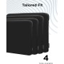 Lenovo Funda para portátil de Yoga de 14,5 Pulgadas, Cierre magnético, Delgada y Ligera, Fabricada con Materiales reciclados,