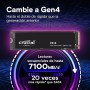 Crucial P310 4TB PCIe Gen4 NVMe M.2 2280 SSD Interno Gaming, Disco Duro SSD, Hasta 7.100 MB/s, Compatible con Ordenador Portátil