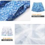 Danfiki Traje de Baño Hombre Shorts de Secado Rápido Bañador Corto para Playa Navegar Forro de Malla Color Degradado