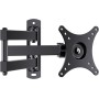 Perlegear Soporte TV Pared de 10-32 Pulgadas, Soporte TV de hasta 20kg, Soporte Monitor Pared Puede Inclinarse, Girarse,