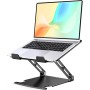 Glangeh Soporte Portatil Mesa Estable, Aleación de Aluminio Elevador Portatil con Ergonómico Altura Ajustable,Refrigeración