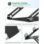 Glangeh Soporte Portatil Mesa Estable, Aleación de Aluminio Elevador Portatil con Ergonómico Altura Ajustable,Refrigeración