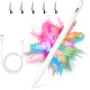 Lapiz para Tablet, Lapiz Tactil con Alta Precisión y Sensibilidad de Inclinación, Stylus Pen para Samsung, Lenovo, Mi, Huawei y