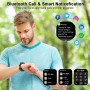 Reloj Inteligente Hombre Mujer, 1.95" Smartwatch con Llamadas Bluetooth, 110+ Modos Deportivos Pulsera con HD Pantalla Táctil,