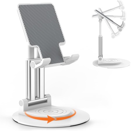 BHHB Soporte Móvil, suporte telemovel Mesa Ajustable Soporte Móvil Mesa para Teléfono para iPhone 14/13 /12 /X / 8 Plus, iPad