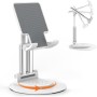 BHHB Soporte Móvil, suporte telemovel Mesa Ajustable Soporte Móvil Mesa para Teléfono para iPhone 14/13 /12 /X / 8 Plus, iPad