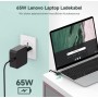 Cargador Lenovo 65W 20V 3.25A Adaptador para Lenovo IdeaPad 3 5 310 320 320S 330 330S 330-15IKB 510 520 710S S145 S340 S540 Yoga