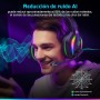 Fachixy FC100 Cascos Gaming para PS4, PS5, PC, Xbox One, Switch, Auriculares Gaming Cancelación de Ruido, Cascos con Microfono