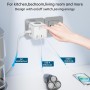 Cubo Enchufe 7 en 1，Ladron Enchufes Múltiple con 2 Europea y 1 Toma Schuko CA Regleta con 4 USB, Cubo Enchufe Multiple Pared con