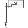 Bracwiser Soporte para Monitor para Pantalla LED LCD de 13-32 Pulgadas, Altura Ajustable, VESA 75/100 mm, 2 Opciones de Montaje,
