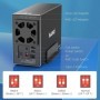 MAIWO-caja de almacenamiento SATA RAID de 3,5 pulgadas, estación de ac