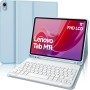 WINCHKING Teclado para Lenovo 11 Pulgada Tab M11 - Funda con Teclado Español Ñ Bluetooth Inalámbrico Extraíble para Tablet