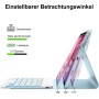 WINCHKING Teclado para Lenovo 11 Pulgada Tab M11 - Funda con Teclado Español Ñ Bluetooth Inalámbrico Extraíble para Tablet
