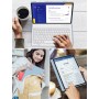 WINCHKING Teclado para Lenovo 11 Pulgada Tab M11 - Funda con Teclado Español Ñ Bluetooth Inalámbrico Extraíble para Tablet