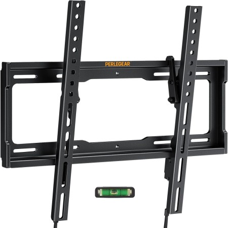 Perlegear Soporte de Pared para TV 26 a 65 Pulgadas - Soporte de Televisores en Pared Inclinable con Carga de 45 kg, VESA máx.