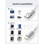 Aioneus Cable iPhone 2M Cable iPhone Carga Rápida [Apple MFi Certificado] Cable USB iPhone, Cable Cargador iPhone Nylon Trenzado