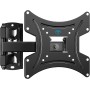 PERLESMITH Soporte TV Pared Articulado Inclinable Y Giratorio para 13-42 Pulgadas Monitor Y Televisores - Soporte TV hasta 20kg,