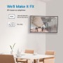 PERLESMITH Soporte TV Pared Articulado Inclinable Y Giratorio para 13-42 Pulgadas Monitor Y Televisores - Soporte TV hasta 20kg,