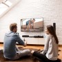 PERLESMITH Soporte TV Pared Articulado Inclinable Y Giratorio para 13-42 Pulgadas Monitor Y Televisores - Soporte TV hasta 20kg,