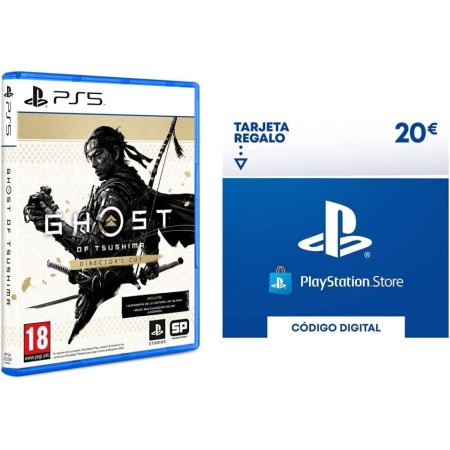 Playstation Ghost of Tsushima Director's Cut Ps4 + Tarjeta Prepago PSN 10€