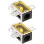 Be In Your Mind 1x Conector de Puerto de Carga de CC para Computadora Portátil Pieza de Repuesto Puerto de Carga Compatible con