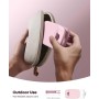 Lamicall Soporte Móvil Mesa, Soporte Teléfono Plegable - Base Móvil Escritorio Ajustable, Soporte Universal para iPhone 16/15