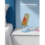 Lamicall Soporte Móvil Mesa, Soporte Teléfono Plegable - Base Móvil Escritorio Ajustable, Soporte Universal para iPhone 16/15