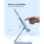 Lamicall Soporte Móvil Mesa, Soporte Teléfono Plegable - Base Móvil Escritorio Ajustable, Soporte Universal para iPhone 16/15