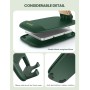 Lamicall Soporte Móvil Mesa, Soporte Teléfono Plegable - Base Móvil Escritorio Ajustable, Soporte Universal para iPhone 16/15