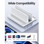 VAYDEER Soporte portatil, Ajustable Vertical Soporte para portatil, Soporte portátil 3 en 1 Que Ahorra Espacio Compatible para