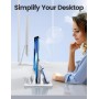 VAYDEER Soporte portatil, Ajustable Vertical Soporte para portatil, Soporte portátil 3 en 1 Que Ahorra Espacio Compatible para