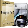 Lemxiee Cristal Templado para Lenovo Idea Tab Pro 2025 12.7" Protector pantalla [2+1 pieza] Vidrio templado Protector de Lente