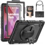 SEYMAC Funda para Lenovo Tab 2025 10.1 Pulgadas (TB-311FU/TB-311XU), Funda para Lenovo Tablet a Prueba de Golpes con Protector