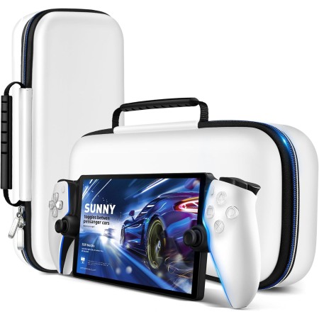 ivoler Funda Compatible con Playstation Portal Remote Player 8.0'' 2023, Estuche Dura de Transporte, Carcasa Rígida de Viaje