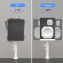 suptek Soporte Altavoces Pie, Soporte Altavoz Universal para Barra de Sonido de Ordenador y Altavoces de Estantería, Giratorio &