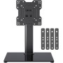 XINLEI Soporte TV Pie para Pantallas de 17-43 Pulgadas LED/LCD/OLED/Plasma/Curva, Altura Ajustable Soporte Pie TV Universal con