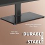 XINLEI Soporte TV Pie para Pantallas de 17-43 Pulgadas LED/LCD/OLED/Plasma/Curva, Altura Ajustable Soporte Pie TV Universal con