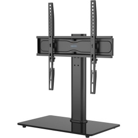 BONTEC Soporte TV Pie para Pantallas de 26-55 Pulgadas LED/LCD/Plasma/Curva/Plana, Soporte Pie TV con Gestión de Cables, Soporte